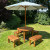 Charles Taylor Knights Round Table Set - 4 Seater HB298HD