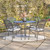 Pacific Lifestyle Carlo Round 4 Seater Dining Set with Cushions