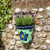Zest  Wall Pot - Verde