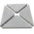 Bramblecrest Granite Parasol Base 4 x Triangles - 25kg each