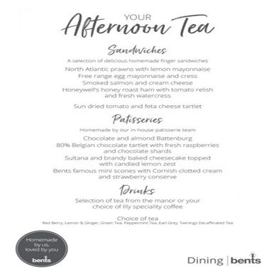 Afternoon Tea Gift Experience For 2