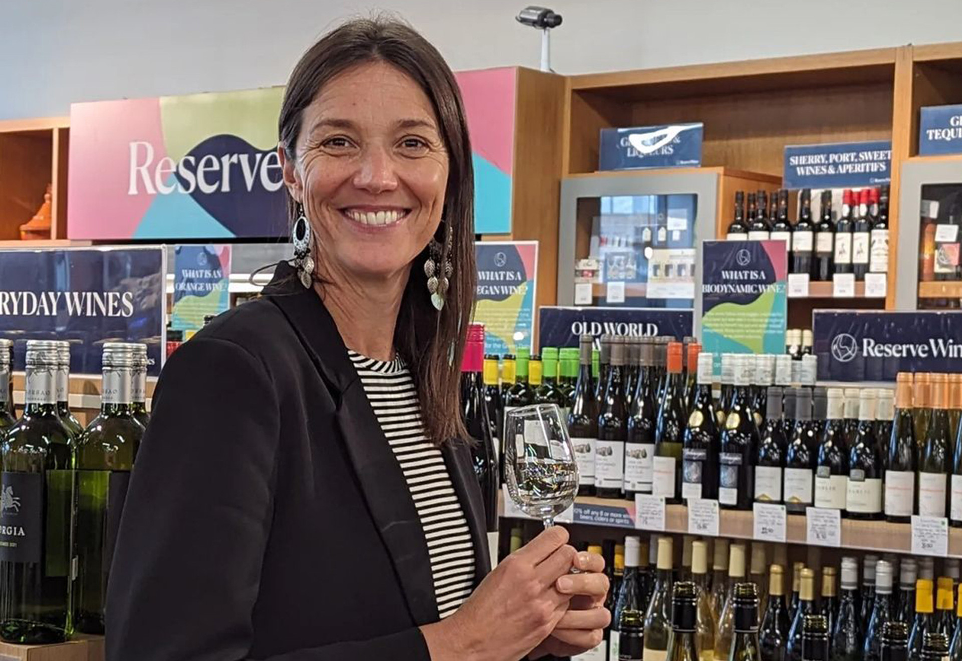 Reserve Wines shop floor at Bents