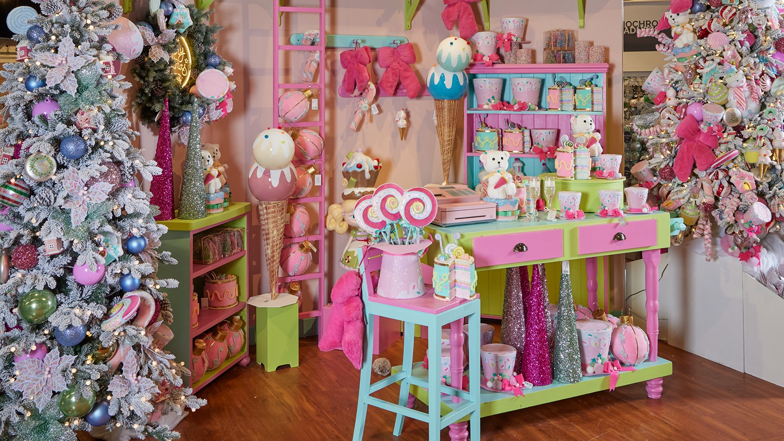 Sweet Nostalgia: pastel candy shop magic