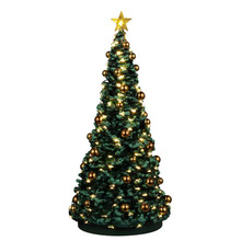 Lemax Assorted Pine Trees Set Of 21 - Miniature Landscape Trees For Christmas Villages & Dioramas