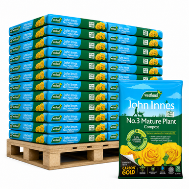 Westland John Innes Peat Free No.3 Compost 28L 70 Bags Biochar
