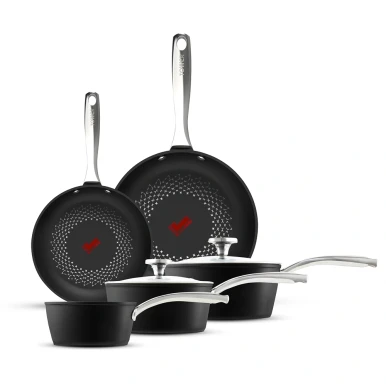 Tower Smart Start Ultra Forged 5 Piece Aluminium Cookware Set