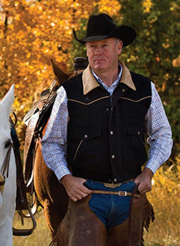 Wyoming Traders Vest Nevada Wool Men's 