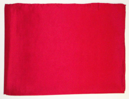 Wild Rag Silk Scarf 42 Inch Solid Red | Buy Solid Red Western Wild Rag