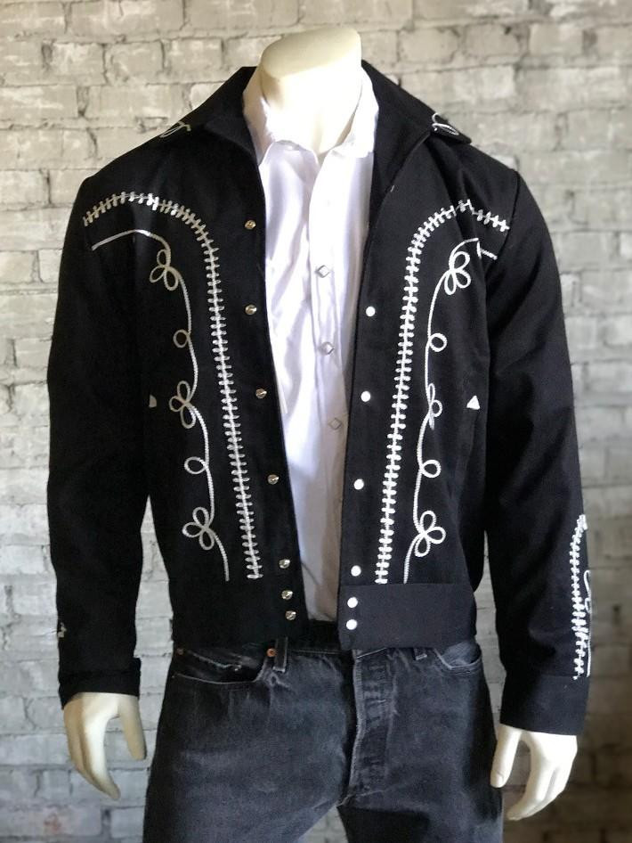 black cowboy jacket