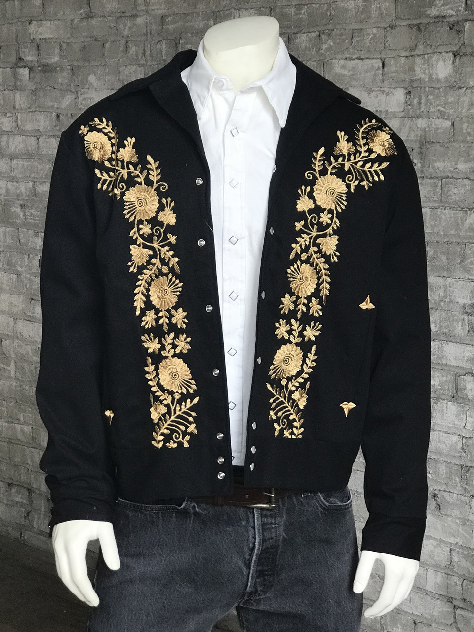 embroidered western jacket