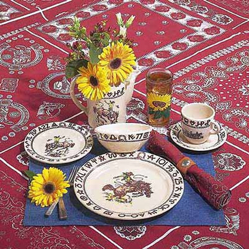 Rodeo Place Setting 5 piece Rodeo Place Setting 5 piece