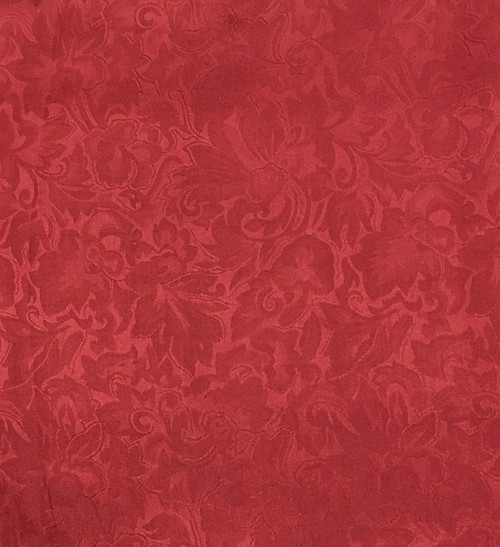 Wild Rag Silk Scarf Jacquard Red