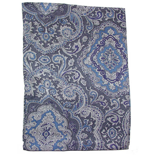 Wild Rag Silk Scarf Calico Blue Paisley | Buy Wild Rag Silk Scarf ...