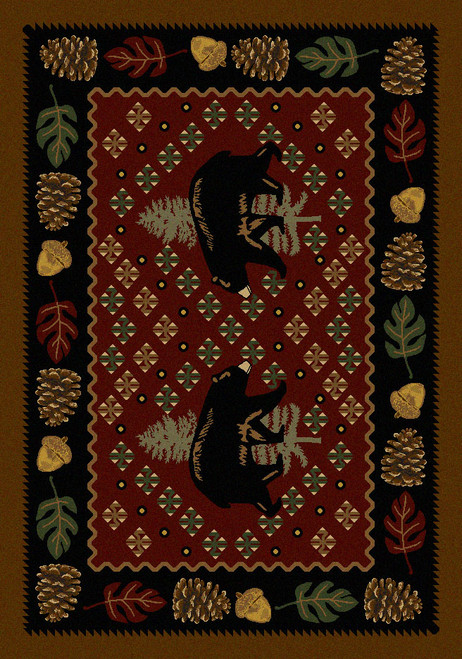 Patchwork Bear - Red Patchwork Bear - Red