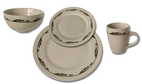 Running Horses Western Dinnerware (Set of 16) Running Horses Western Dinnerware (Set of 16)