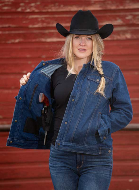 Wyoming Traders Concealed Carry Denim Jacket