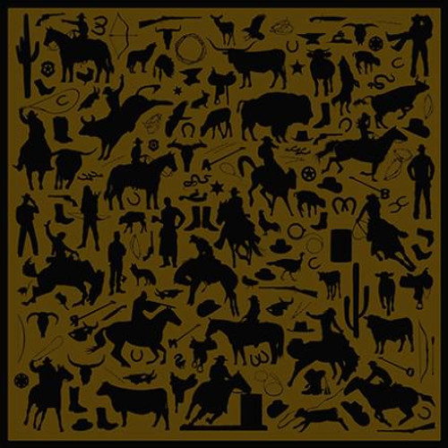 Silhouette Chocolate Scarf