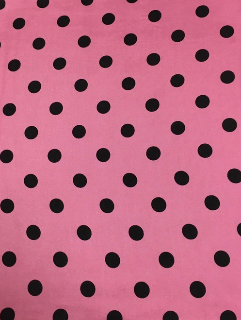 Cowboy Polka Dot Pink Silk Scarf