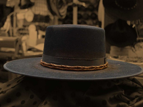Black Hell on Wheels Cowboy Hat