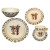 Boots & Saddle Western Dinnerware Place Setting 5 pieces Boots & Saddle Western Dinnerware Place Setting 5 pieces