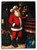 American Dakota Western Santa rug showing Santa in a cowboy hat beside a horse and patterned saddle blankets