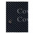 Wild Rag Charmeuse Dots 1/8 inch White Dot On Black