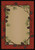 American Dakota Delicate Pines rug with pinecone branches around a tan center and a red checked border