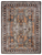 American Dakota Torn Old World Tones rug with a weathered rust, gray and cream medallion design and layered patterned border