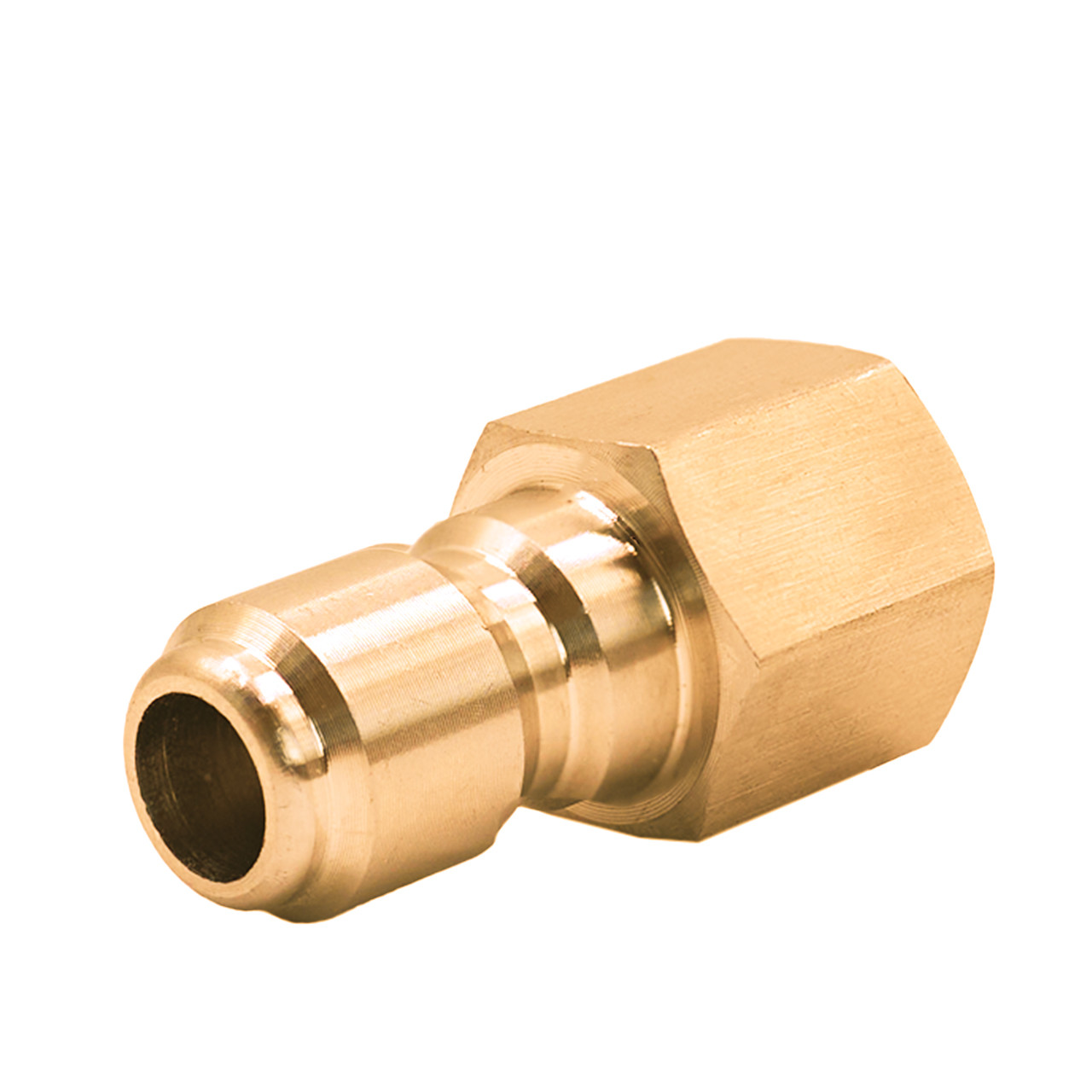 Sellerocity 3/8 NPT Female Quick Connect Plug Nipple – Stainless Steel, 6 Month Warranty