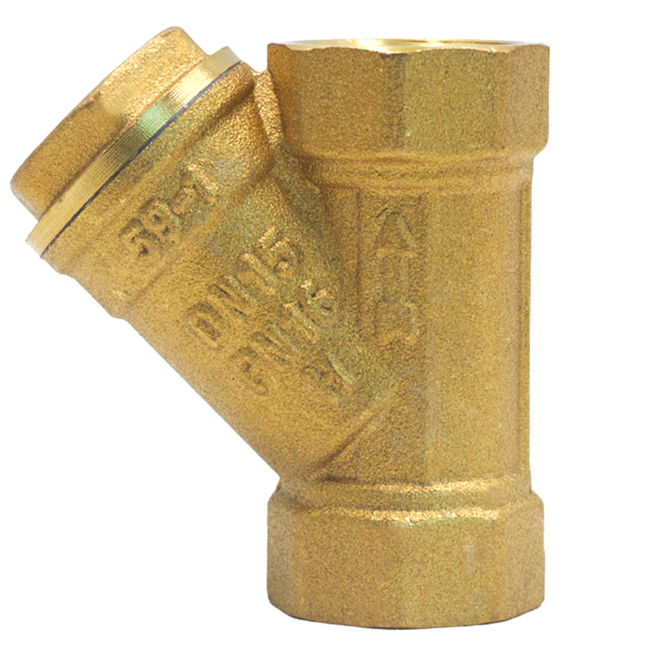 Brass Wye (Y) Inlet Water Filter