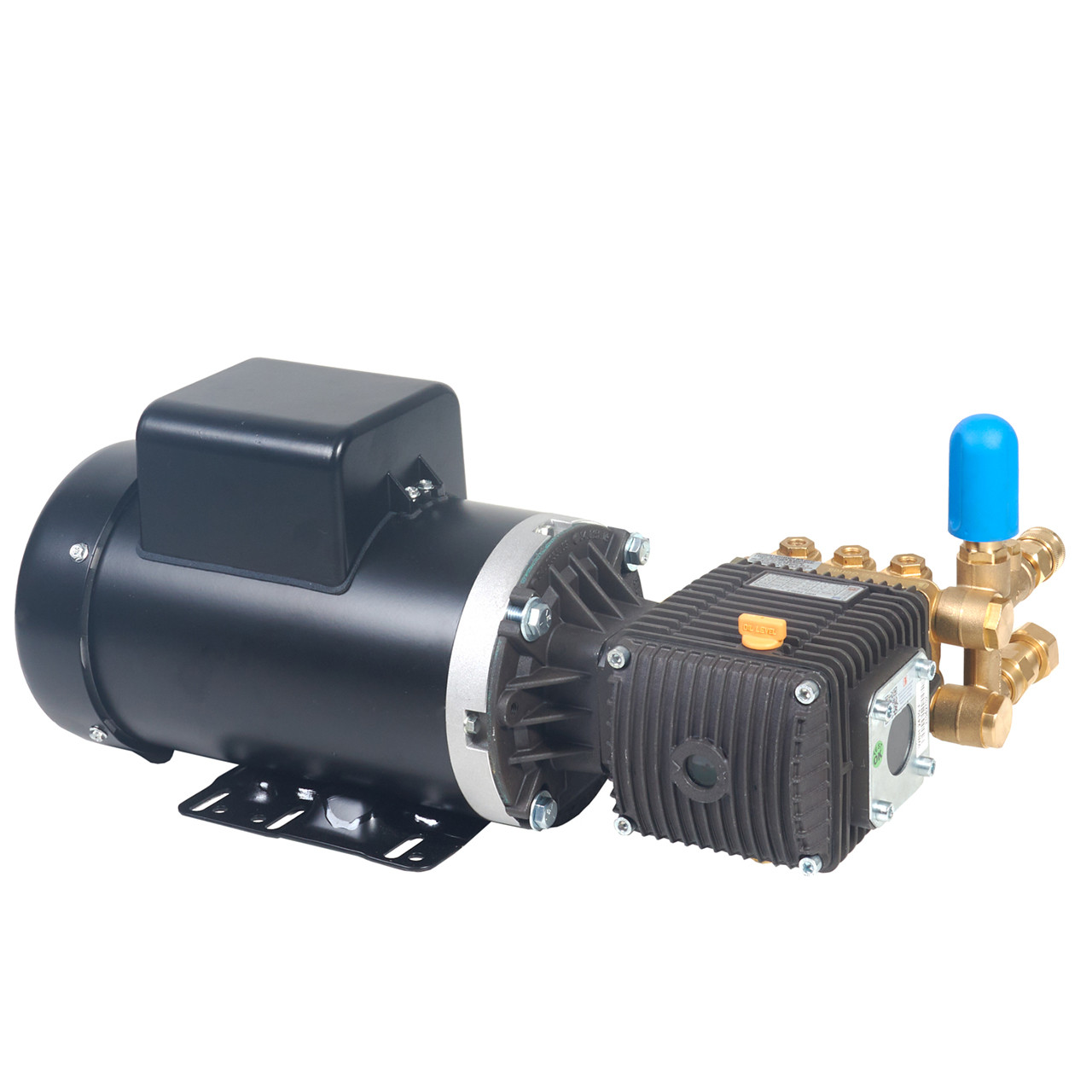 Canpump Electric Pressure Washer 5 hp Motor 230 V, Triplex Pump