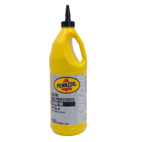 Pennzoil Axle SAE 80W-90 Mineral Oil - 946 ml