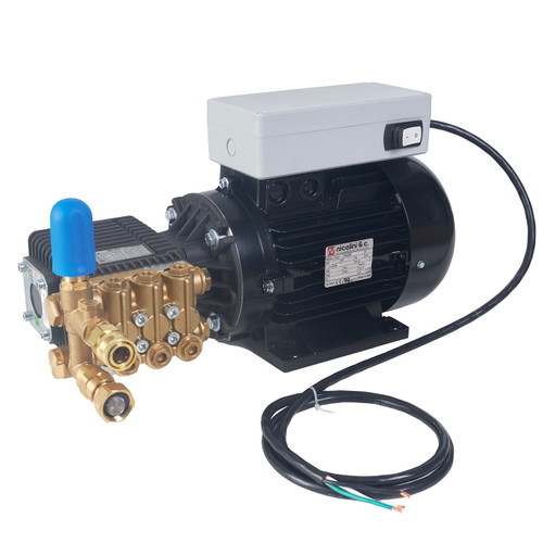 Canpump Electric Pressure Washer: 4 hp Nicolini Motor 230 V, Triplex Pump
