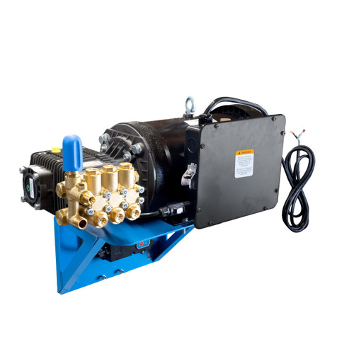 Canpump Wall-Mount Pressure Washer: 7.5 hp Motor 240 V, Triplex Pump