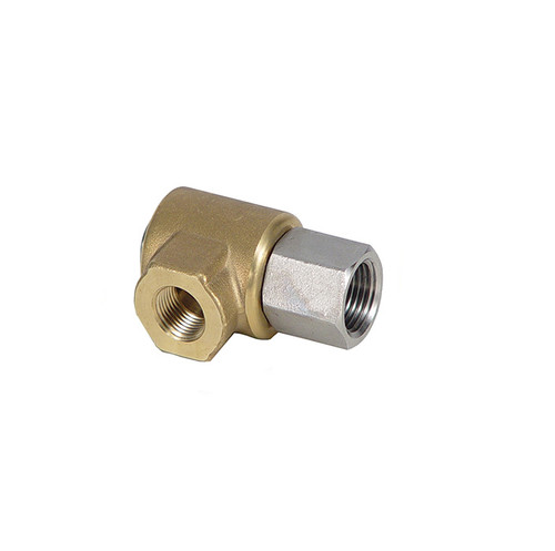 3/8-in Male NPT to 3/8-in Female NPT Brass Elbow, 90 deg