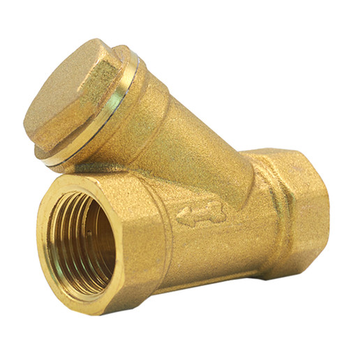Brass Wye (Y) Inlet Water Filter