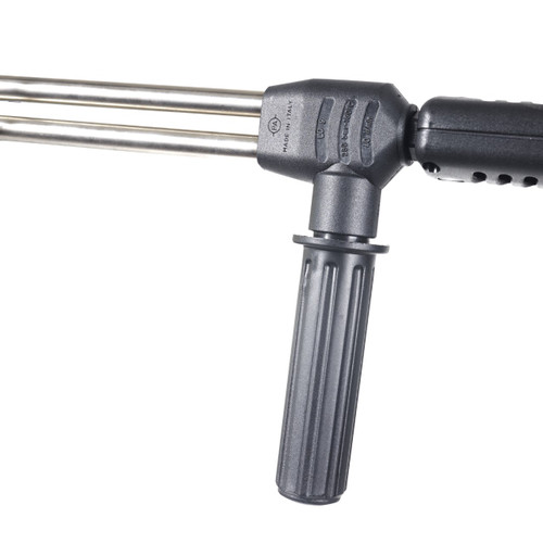 P.A. LD9: Dual Lance wand Stainless-Steel Tubes & Vented Grip