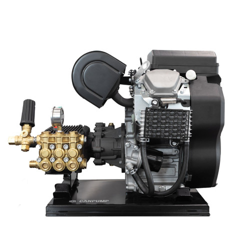 Canpump Pressure Washer: 22 hp Engine, 3500 psi @ 9.2 US gpm w/ Gearbox