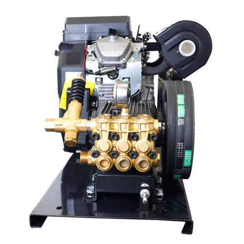 Canpump Belt-Drive Pressure Washer: 22 hp Loncin Engine, 3500 psi