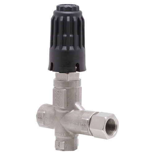 P.A. VB 26: 4050 psi @ 21 US gpm Unloader Valve, 316 Stainless Steel, Viton O-rings