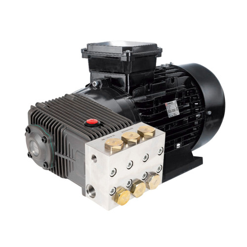 Canpump Electric Pressure Washer: 15 hp Nicolini Motor 600 V, Stainless Steel Triplex Pump