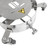 Mosmatic HUR-300 P/N 78.662: Hurricane Flip 12-in Undercarriage Cleaner, 4000 psi