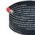 1/4-in Hot Water Wire-Braided Black Hose, 4200 psi, Quick-Connect