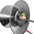 Base Mounting Hi-Pressure Hose Reel, 3600 psi, Manual Winding