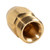 M22 M to 1/4-in F Brass Adapter