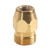 M22 M to 1/4-in F Brass Adapter