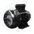 Nicolini Double Flange Electric Motor - 10 hp Three-Phase 600 V, 24 mm Hollow Shaft