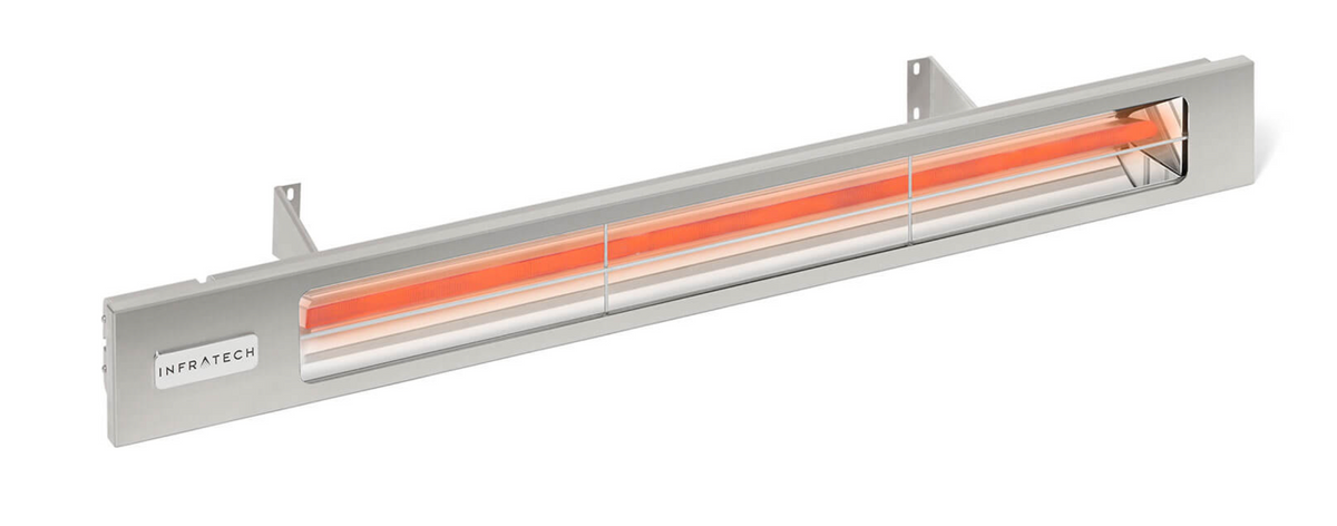 Infratech Slimline 42.5" Single Element Electric Heater - Stainless Steel