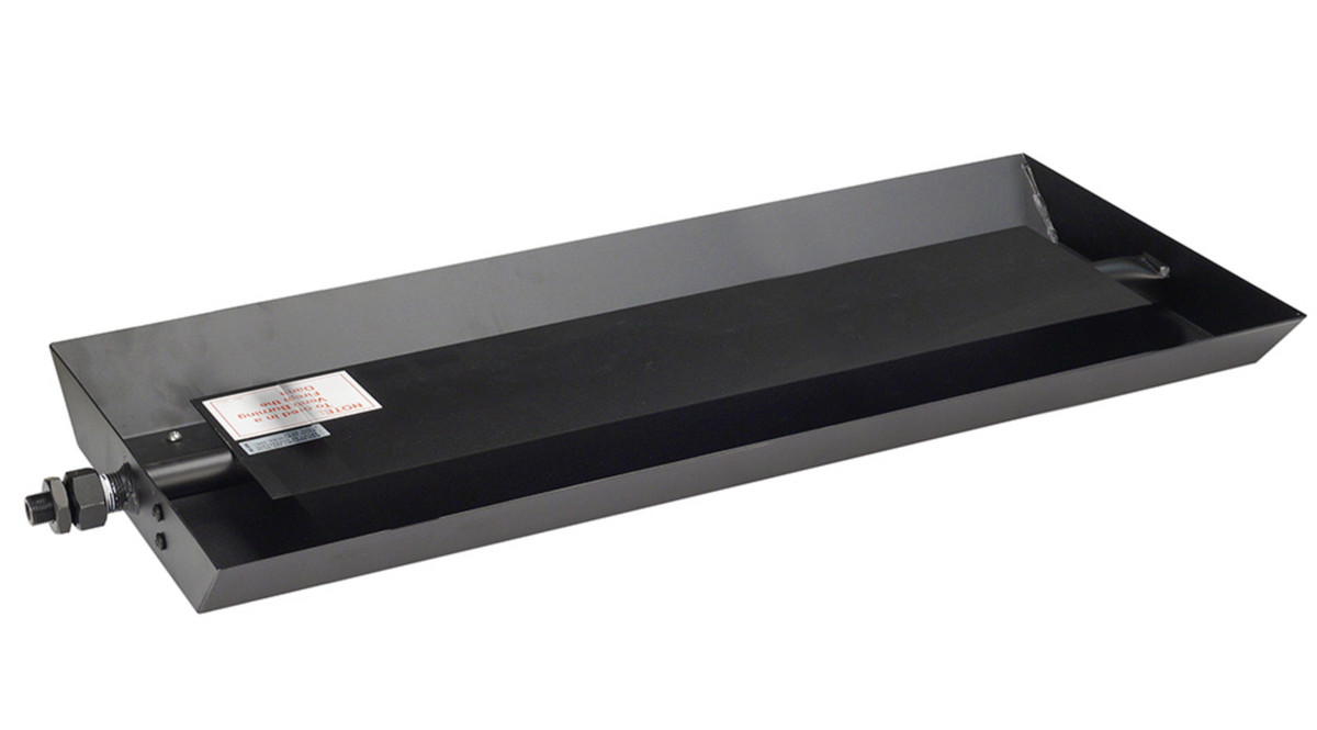 Real Fyre PB Series Flame Pan Glass Burner System, Match Lit - PB