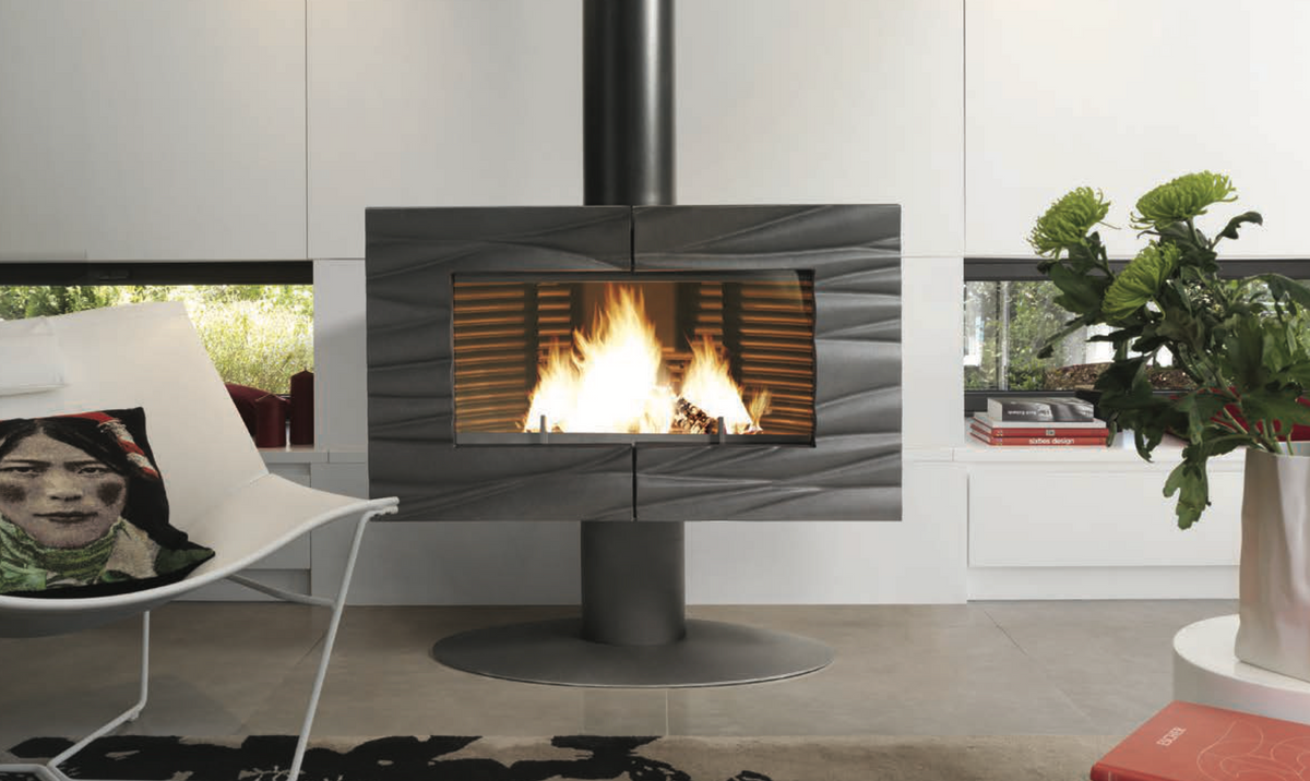 Invicta Theia Freestanding Wood-Burning Stove - 6113-44